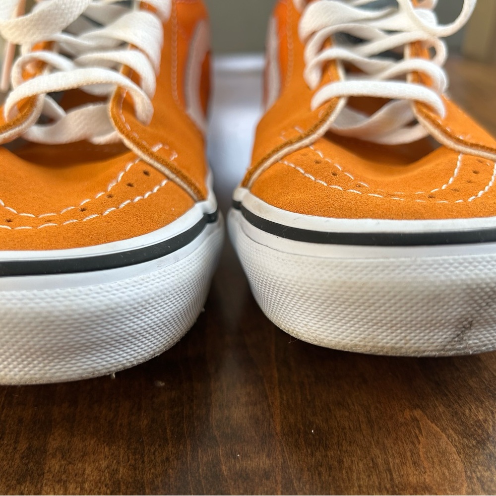 Vans Sk8-Hi - Kids 4.5 - Desert Sun - Orange Hi tops - Picture 5 of 15